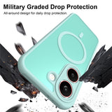 Husa pentru Xiaomi POCO X8 Pro, Techsuit HaloFrost II MagSafe, verde menta