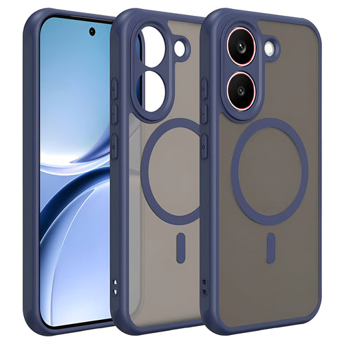 Husa pentru Xiaomi POCO X8 Pro, Techsuit HaloFrost II MagSafe, bleumarin