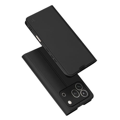 Husa pentru Honor 600 Pro, Techsuit Magskin Book, negru
