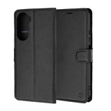 Husa pentru Xiaomi Redmi A7 Pro 4G, Techsuit Leather Folio, maro