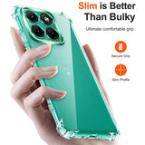 Husa pentru Motorola Edge 70 Fusion, Techsuit Shockproof Clear Silicone, transparenta