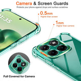 Husa pentru Motorola Edge 70 Fusion, Techsuit Shockproof Clear Silicone, transparenta