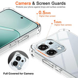 Husa pentru OPPO A6 Pro 4G, Techsuit Shockproof Clear Silicone, transparenta