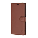 Husa pentru Xiaomi POCO X8 Pro Max, Techsuit Leather Folio, maro