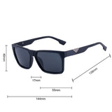Ochelari de soare Techsuit Polarized Sunglasses (8500), polarizati, UV400, maro