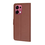 Husa pentru OPPO A6 Pro 4G, Techsuit Leather Folio, maro