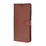Husa pentru Motorola Edge 70 Fusion, Techsuit Leather Folio, maro