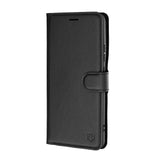 Husa pentru Motorola Signature, Techsuit Leather Folio, negru