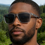 Ochelari de soare Techsuit Polarized Sunglasses (8506), polarizati, UV400, gri