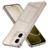 Husa pentru OPPO A6 4G, Techsuit Shockproof Clear Silicone, transparenta