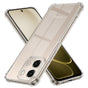 Husa pentru OPPO A6 4G, Techsuit Shockproof Clear Silicone, transparenta