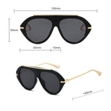 Ochelari de soare Techsuit Premium Sunglasses (8092), polarizati, UV400, negru
