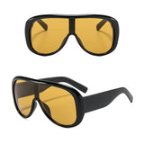 Ochelari de soare Techsuit Sunglasses (89337), polarizati, UV400, negru;galben