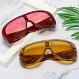 Ochelari de soare Techsuit Sunglasses (89337), polarizati, UV400, negru;galben