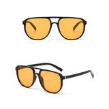 Ochelari de soare Techsuit Sunglasses (18266), polarizati, UV400, negru;portocaliu