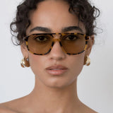 Ochelari de soare Techsuit Sunglasses (18266), polarizati, UV400, negru;portocaliu