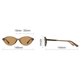 Ochelari de soare Techsuit Sunglasses (99034), polarizati, UV400, maro