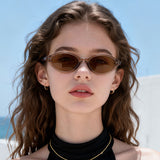 Ochelari de soare Techsuit Sunglasses (99034), polarizati, UV400, maro