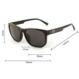 Ochelari de soare Techsuit Polarized Sunglasses (8502), polarizati, UV400, gri