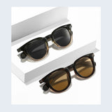 Ochelari de soare Techsuit Polarized Sunglasses (8663), polarizati, UV400, negru