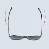 Ochelari de soare Techsuit Premium Polarized Sunglasses (8622), polarizati, UV400, maro