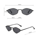 Ochelari de soare Techsuit Premium Sunglasses (6206), polarizati, UV400, negru;auriu