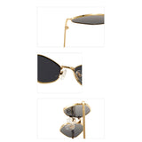 Ochelari de soare Techsuit Premium Sunglasses (6206), polarizati, UV400, negru;auriu