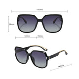 Ochelari de soare Techsuit Polarized Sunglasses (5228), polarizati, UV400, negru