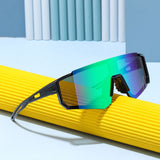 Techsuit Kids Polarized Ochelari de soare (R601), UV Protection, Gray Lens, TR Frame, Sport Design, Negru