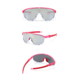 Techsuit Kids Polarized Ochelari de soare (2025), UV Protection, Gray Lens, TR Frame, Sport Design, Roz