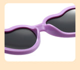 Ochelari de soare Techsuit Kids Polarized Sunglasses (23070), polarizati, UV400, negru
