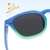 Ochelari de soare Techsuit Kids Polarized Sunglasses (691), polarizati, UV400, negru aramid