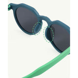 Techsuit Kids Polarized Ochelari de soare (601), UV Protection, Gray Lens, Tpee Frame, Pink / Rosu