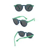 Techsuit Kids Polarized Ochelari de soare (601), UV Protection, Gray Lens, Tpee Frame, Pink / Rosu