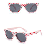 Ochelari de soare Techsuit Kids Polarized Sunglasses (5218), polarizati, UV400, roz