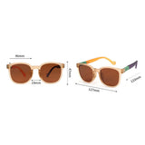Ochelari de soare Techsuit Kids Polarized Sunglasses (9694), polarizati, UV400, multicolor;bleu