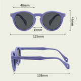 Ochelari de soare Techsuit Kids Polarized Sunglasses (602), polarizati, UV400, negru