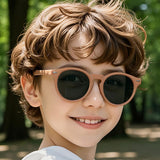 Ochelari de soare Techsuit Kids Polarized Sunglasses (602), polarizati, UV400, bej