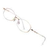 Techsuit Anti-Blue Light Glasses Reflex PC (LS501), pentru Women, Micro, Argintiu
