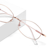 Techsuit Anti-Blue Light Glasses Reflex PC (LS501), pentru Women, Micro, Argintiu
