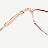 Techsuit Anti-Blue Light Glasses Reflex PC (LS501), pentru Women, Micro, Argintiu