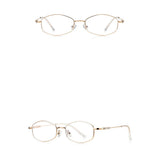 Techsuit Anti-Blue Light Glasses Reflex PC (LS501), pentru Women, Micro, Argintiu