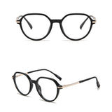 Techsuit Premium Anti-Blue Light Glasses Reflex PC (TM1062), Unisex, Browline, Unisex, Transparent Maro