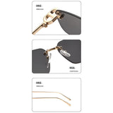 Ochelari de soare Techsuit Premium Sunglasses (S098), polarizati, UV400, auriu