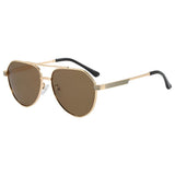 Ochelari de soare Techsuit Premium Polarized Sunglasses (8622), polarizati, UV400, maro