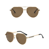 Ochelari de soare Techsuit Premium Polarized Sunglasses (8622), polarizati, UV400, maro