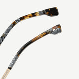 Techsuit Anti-Blue Light Glasses Reflex PC (LS202), pentru Women, Flat-Top, Redwood