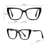 Techsuit Anti-Blue Light Glasses Reflex PC (LS250), pentru Women, Oversized, Pink Gradient