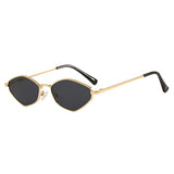 Ochelari de soare Techsuit Premium Sunglasses (6206), polarizati, UV400, negru;auriu