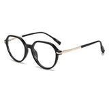 Techsuit Premium Anti-Blue Light Glasses Reflex PC (TM1062), Unisex, Browline, Unisex, Transparent Maro